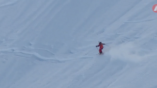 【動画】FWTスゴい映像 空撮 スキー女子