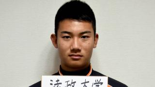 【法政】新1年・宮原大樹(三重県宇治山田商業)「一軍で活躍するためもう1度大学で土台作り」