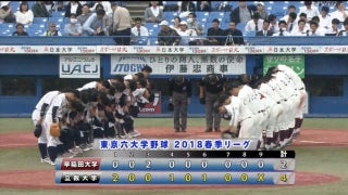 【ハイライト】早稲田大学 対 立教大学 2回戦