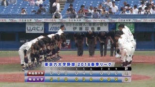 【ハイライト】早稲田大学 対 明治大学 3回戦