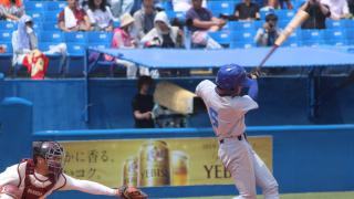 新堀(3年/麻布)に逆転3ランが飛び出すも終盤は決定打に欠ける