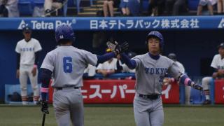 法大に2戦連続2桁失点で敗北　岡選手はリーグ戦初本塁打