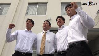 優勝インタビュー(1) 慶應義塾大学 河合大樹（④関西学院）・菊地恭志郎（④慶應志木）・郡司裕也（③仙台育英）