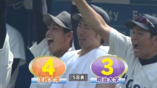 【ハイライト】法政大学 対 明治大学 2回戦