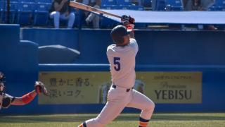 東京六大学野球 春季フレッシュリーグ 対立大 少ない好機をものにし、追いつかれても逆転は許さず接戦を制す！！