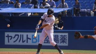 【野球部】黒星スタートも、打線は10安打と復調。江口「明日からこの分を取り返す」