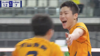 第1日男子1回戦　札幌藻岩（北海道）× 岡山東商（岡山）