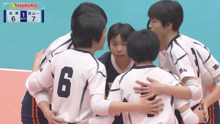 第1日女子1回戦　富山第一（富山）× 就実（岡山）