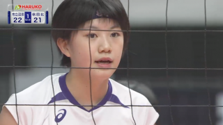 第1日女子1回戦　秋田北（秋田）× 市立沼田（広島）