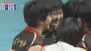 第1日女子1回戦　佐賀清和（佐賀）× 西邑楽（群馬）