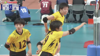 第2日女子2回戦　富士見（静岡）× 市立沼田（広島）