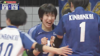 第3日女子3回戦　金蘭会（大阪）× 富士見（静岡）