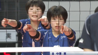 第3日女子準々決勝　金蘭会（大阪）× 就実（岡山）