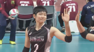 第3日女子準々決勝　鎮西（熊本）× 下北沢成徳（東京）