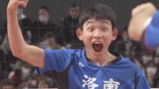 第4日男子準決勝　市立尼崎（兵庫）× 洛南（京都）