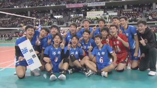 第5日男子決勝　清風（大阪）× 洛南（京都）