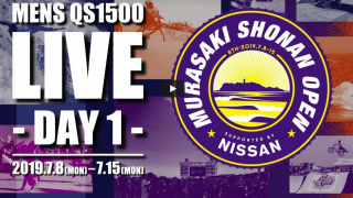【ライブ配信】2019.7.8(mon)〜15（mon）「MURASAKI SHONAN OPEN 2019」