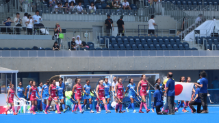 暑さでインターバル時間が変更に 東京五輪ホッケーテストイベント