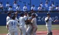 【硬式野球】東京六大学野球春季リーグ戦 第5日 明大1回戦　２戦連続となるタイブレークをものにし、『血の法明戦』に勝利！開幕からの連勝を３に伸ばした！