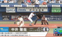 ＜俊足巧打の2年生外野手＞東大・中井徹哉(②土浦一)