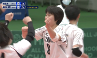 第2日女子2回戦 西邑楽(群馬)vs聖和女学院(長崎)【ハイライト】