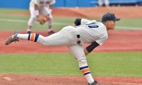 指名順位が上の好敵手を「意識した」　法大・三浦が気迫の完投