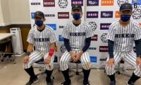 【ヒーローインタビュー】 立教大学 ​溝口智成監督・ 荘司康誠(④新潟明訓)・道原慧(④駒大苫小牧)