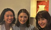 🌈里田まい、石川梨華とハロプロ女子会に「エモ過ぎる😵」の声