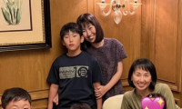 「あれれ😳⁉️石田さんは⁉️」東尾理子、長男🎂理汰郎くん誕生日❤️家族ショット反響