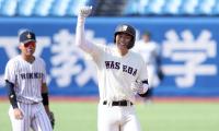 「マウンドと打席でお互いに笑っていた」“仙台育英対決”早大髙橋煌2点二塁打で凱歌