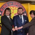 「柔道での必殺技に匹敵するプロレス技のさく裂を期待」…新日本プロレス「入団」ウルフ・アロンへ木谷高明オーナーが要望