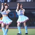 日本ハム　森香澄が激カワきつねダンス♥Ｆガールの特別衣装に身を包み　スタンドから歓声　始球式ではまさかの大暴投