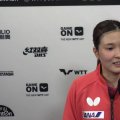 橋本帆乃香 「自分のいい流れにできた」カットマン対決を制して初戦突破【卓球 USスマッシュ】