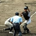 ラ・サールの佐々木選手、強豪相手に唯一の安打　捕手の目線生かす