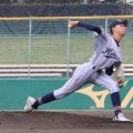 【高校野球】北稜・原大河が自慢の直球で完封勝利、初戦突破も「70点」と反省／京都