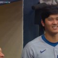 さすがの鬼強メンタル…大谷翔平の爽やかすぎる笑顔にファンざわざわ「大谷元気そうだなぁ」「打てても打てなくてもニッコニコ」