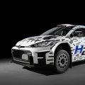TGRがWRCフィンランドでGRヤリス・ラリー2 H2コンセプトを初公開。ユハ・カンクネンがデモ走行