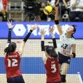 １８歳秋本が初スタメンで躍動　プレッシャーはねのけ１１得点！自己採点控えめもストレート勝利＆韓国戦通算１００勝目に貢献
