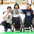 日本初のオールスターカーリングで車いすカーリングを全力アピール！