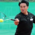  杉村太蔵 45歳以上ダブルスで準V 