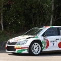 BPカストロールがラリージャパンPRイベントに参加。全日本ラリー参戦のシュコダ・ファビアR5を展示