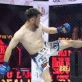 衝撃の左ハイキック　伝説の喧嘩師の激突はヒロ三河が“西の伝説”サップ西成を撃破し会場騒然　喧嘩自慢最強決定戦は大阪に軍配