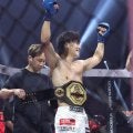 細川一颯がＢＤライト級新王者に！猛攻で主導権譲らず、ＮＡＯを撃破「いや～やったよ」人気女子アナと交際判明のイケメン戦士が勢い止まらず