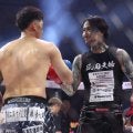 瓜田純士がＢＤ引退試合　妻、娘も観戦に訪れる　２ショットに「姉妹？」「娘さん可愛い」の声も
