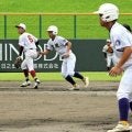 先取点につながる安打　「ずっと一緒だった」敬徳の双子・小瀬良兄弟