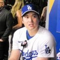 大谷翔平　前日練習で周囲に人だかり　他球団選手と交流「新しい発見だと思います」山本由伸は隣に寄り添う