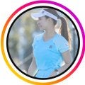 テニス・園田彩乃「たくましい背中」