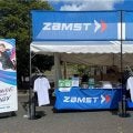ザムストが中国インターハイ・バスケ会場に特設ブースを出店…富樫勇樹ら契約選手のバナー掲出も