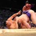 安青錦　最速金星！初土俵からわずか１２場所で横綱豊昇龍撃破　戦禍のウクライナ出身力士初「体が動いてくれた」