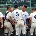 英数学館のエース、試合後も笑顔　強豪・広島商に「ワクワクした」